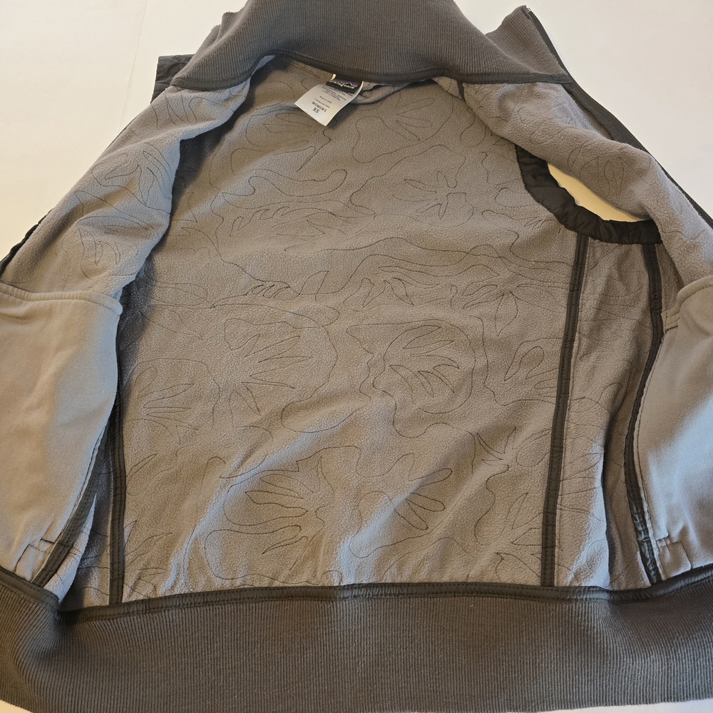 Patagonia Olive Quilted Women's Vest Fall Winter Clean ! Size XS - Picture 7 of 13
